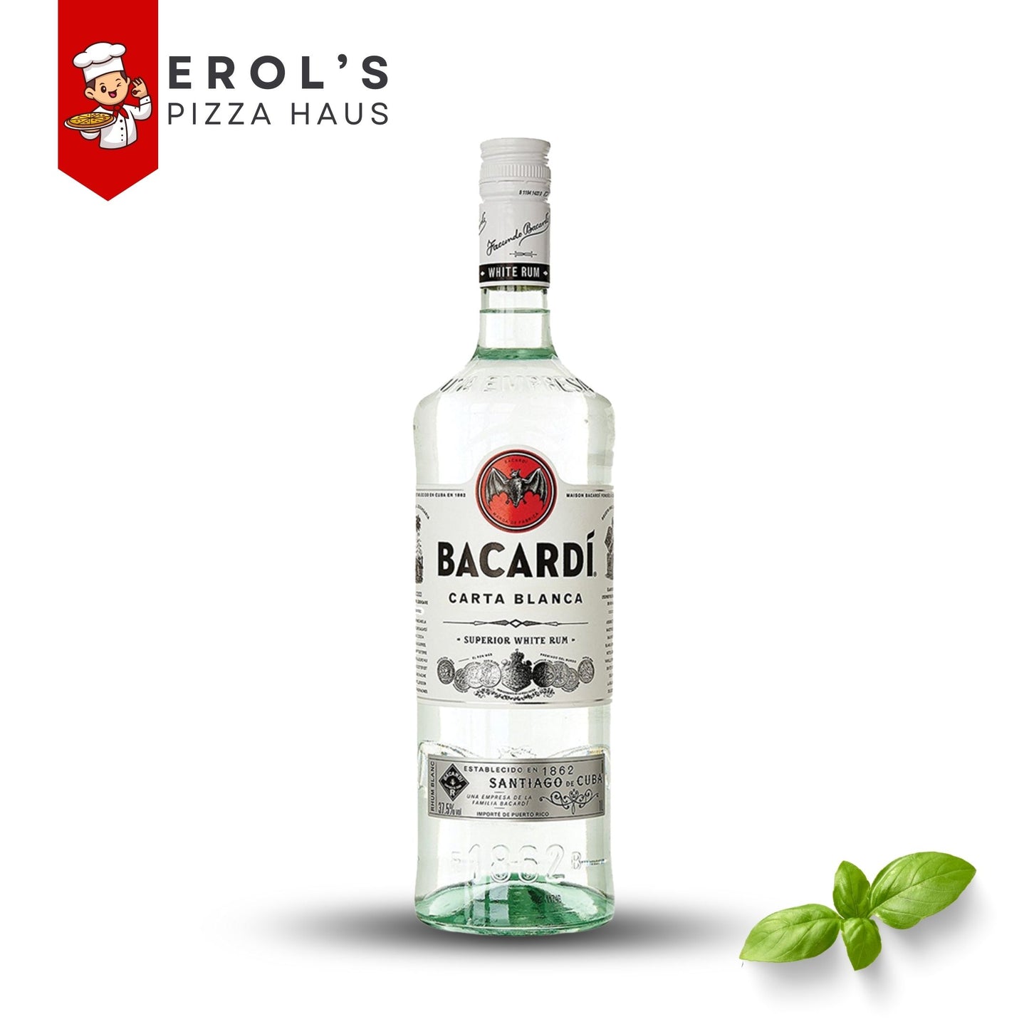 Bacardi Carta Blanca 35,00% vol, 0,7l